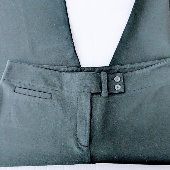 EILEEN FISHER Women's Heavyweight Rayon Knit Dress Pants Size S  Black NWT - Picture 4 of 9